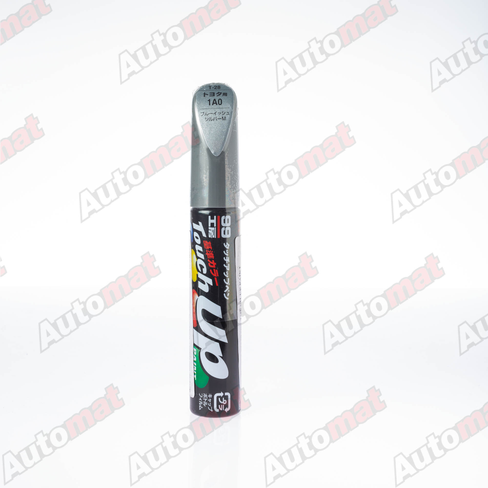 Краска для ремонта сколов и царапин Soft99 TOUCH UP PAINT 1A0, флакон с кисточкой, 12 мл